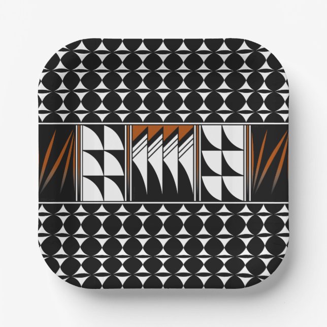 Assiettes En Carton Bénédiction des plumes du sud-ouest (Recto)