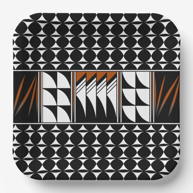 Assiettes En Carton Bénédiction des plumes du sud-ouest (Recto)