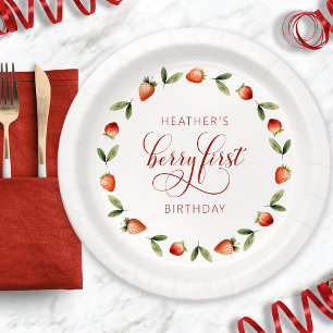 Assiettes En Carton Berry First