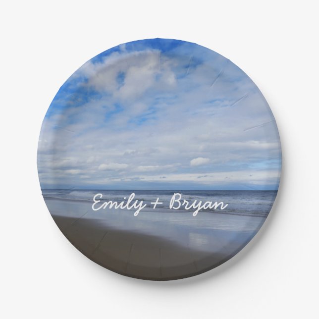 Assiettes En Carton Bethany Beach I (Devant)