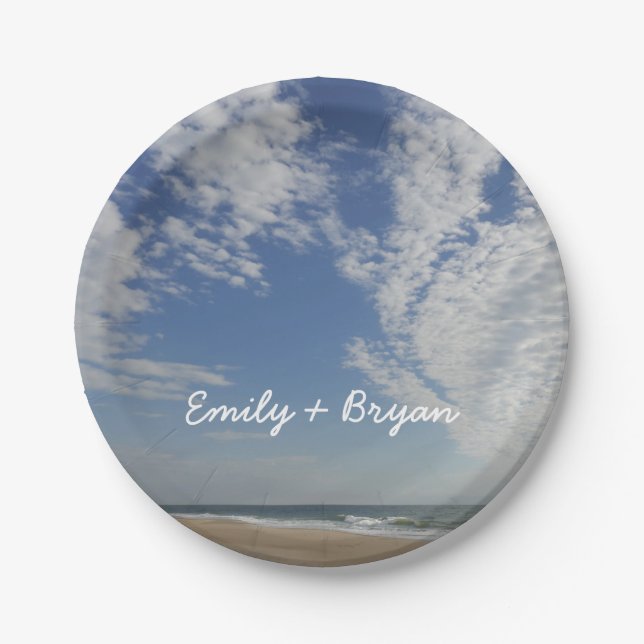 Assiettes En Carton Bethany Beach II (Devant)