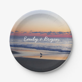 Assiettes En Carton Bethany Beach Sunrise I