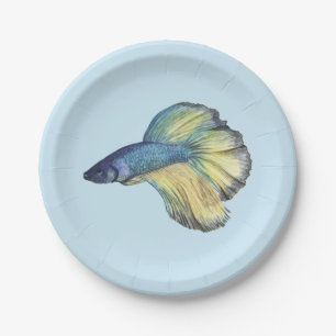 Assiettes En Carton Betta fish