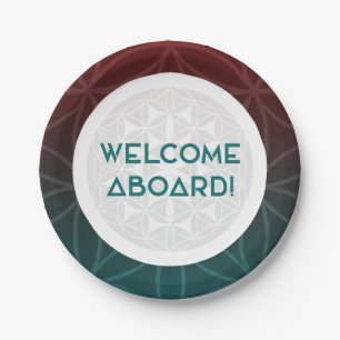 Assiettes En Carton bienvenue dans l'équipe de géométrie sacrée