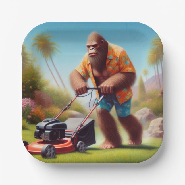 Assiettes En Carton Bigfoot Mutation (Recto)