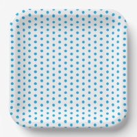 Bleu clair Pois Preppy Multi use