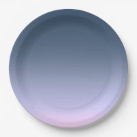 Blue-pink ombre