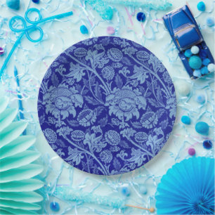Assiettes En Carton Blue Wey par William Morris