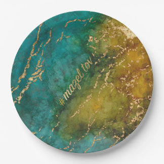 Assiettes En Carton BM Bar N Bat mitzvah Sortie de cette plaque papier