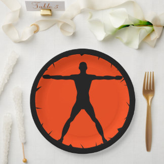 Assiettes En Carton Body Madness Fitness Sports Plaque en papier