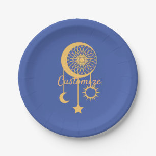 Assiettes En Carton Bohemian Dream Catcher Thunder_Cove 