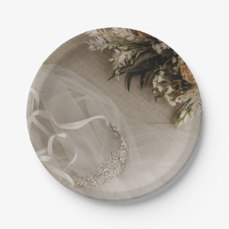 Assiettes En Carton Boho Chic Bridal Hair Accessory Wedding Paper Plat