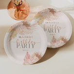Assiettes En Carton Boho Soft Rose Floral Fleurs Anniversaire<br><div class="desc">Ce sont des tôles en papier Boho Soft Rose Floral Fleurs Anniversaire!</div>