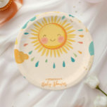 Assiettes En Carton Boho Yellow Sunshine<br><div class="desc">Faites-vous plaisir avec Sunshine Gender Neutral Boho Sun Paper Plates! Présentant un design chic de soleil boho avec des tons chauds et neutres comme le beige, la terre cuite et la crème, ces assiettes apportent une touche moderne et neutre pour chaque événement. Parfait pour les baby showers, les anniversaires ou...</div>