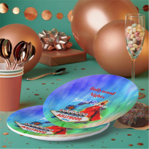 Assiettes En Carton Bollywood Anniversaire Indien fête colorée