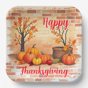 Assiettes En Carton Bon thanksgiving tendance belle automne