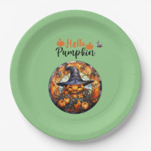 Bonjour Scary Hallowe'en Citrouille