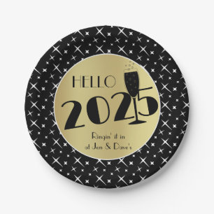 Assiettes En Carton Bonne année