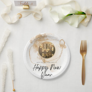 Assiettes En Carton Bonne année