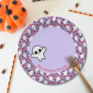 Assiettes En Carton Bonne Halloween Ghouls Personnaliser du parti de c