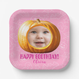 Assiettes En Carton Boo ! | Anniversaire du bébé Spooktacular