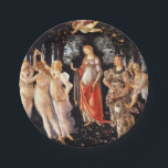 Assiettes En Carton BOTTICELLI -Primavera 1482<br><div class="desc">BOTTICELLI -Primavera 1482Tempera sur panneau; reproduction</div>