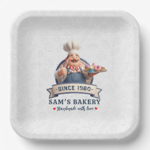 Assiettes En Carton Boulangerie Magasin Pâtissier Desserts Sucreries B
