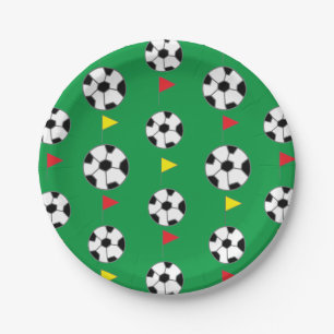 Assiettes En Carton Boule de football