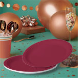 Assiettes En Carton Bourgogne<br><div class="desc">Le bordeaux est une couleur profonde et riche qui mélange le rouge foncé avec des sous-tons de pourpre et parfois de marron. Il est souvent décrit comme sophistiqué,  luxueux et chaud,  semblable à la couleur du vin rouge de la région de Bourgogne en France.</div>