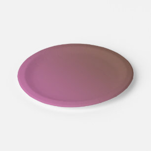 Assiettes En Carton BOUTIQUE DONUT Rose + Plaques de papier Brown