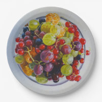 Bowl of Berries - Hyperréaliste Fruit Still Life