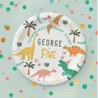 Boys mignonne Jungle Dinosaur T-Rex Enfants 5e ann
