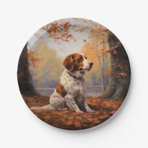 Assiettes En Carton Bretagne Espagnol en automne Leaves automne Inspir