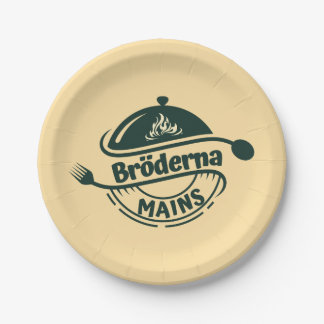 Assiettes En Carton Bröderna Mains