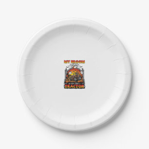 Assiettes En Carton Broom Broke Tractor Halloween Witch Ghosts_1