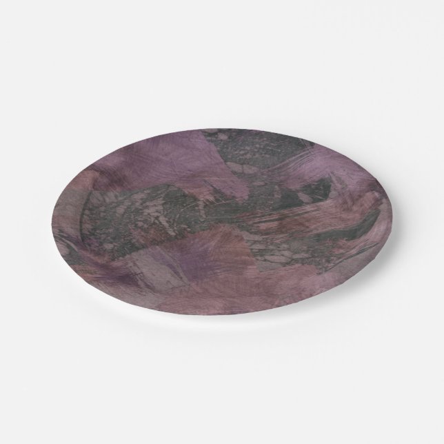 Assiettes En Carton Brouillard II (Angle)