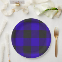 Buffalo Plaid Royal Blue Check