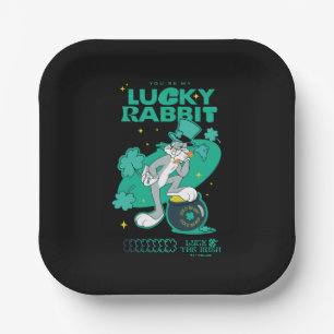 Assiettes En Carton BUGS BUNNY™ Lucky Rabbit