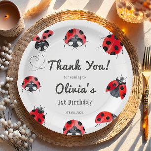 Assiettes En Carton Bugs & Insectes Vintage fête d'anniversaire