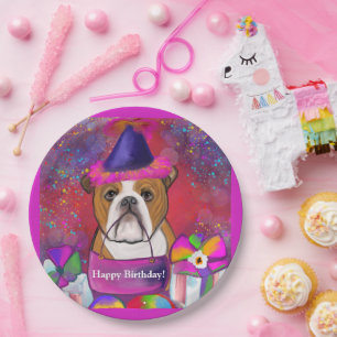 Assiettes En Carton Bulldog       