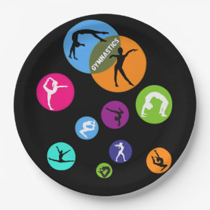 Assiettes En Carton Bulle de gymnastique