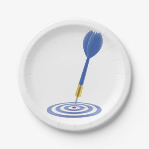 Assiettes En Carton Bullseye Dart