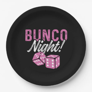 Assiettes En Carton Bunco Plates Bunco Night Party Décorations