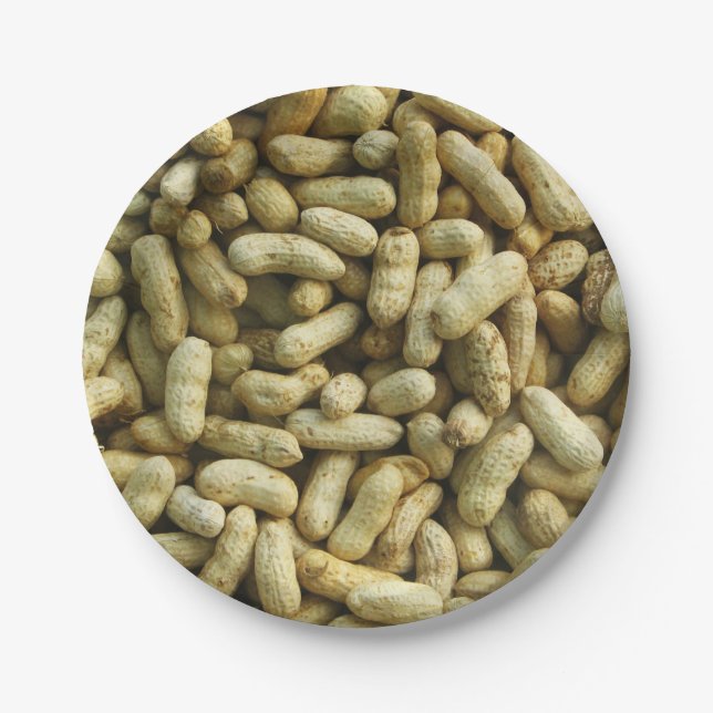 Assiettes En Carton cacahuètes (Devant)