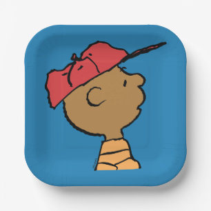 Assiettes En Carton cacahuètes   Franklin Baseball Casquette