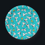 Assiettes En Carton cacahuètes | Snoopy & Lunettes de soleil Motif<br><div class="desc">Découvrez ce design amusant de cacahuètes avec Snoopy et Woodstock.</div>