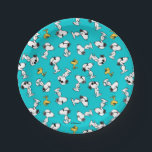 Assiettes En Carton cacahuètes | Snoopy & Lunettes de soleil Motif<br><div class="desc">Découvrez ce design amusant de cacahuètes avec Snoopy et Woodstock.</div>