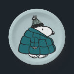 Assiettes En Carton cacahuètes | Veste Snoopy Winter Puffer<br><div class="desc">Découvrez ce design amusant de cacahuètes avec Snoopy.</div>