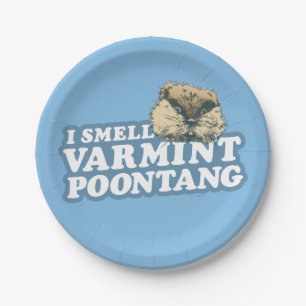 Assiettes En Carton Caddyshack Varmint de l'odeur Poontang