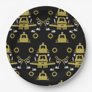 Assiettes En Carton Cadeaux British Narrowboat